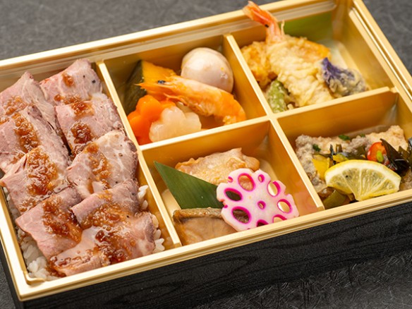 松花堂弁当「牛」
