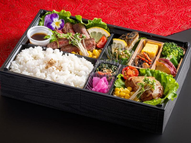 翔～特製牛ステーキとチーズハンバーグ～