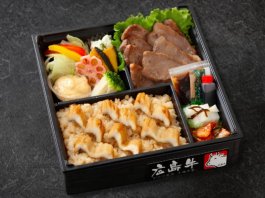 広島牛カルビ焼肉とあなごめし御膳