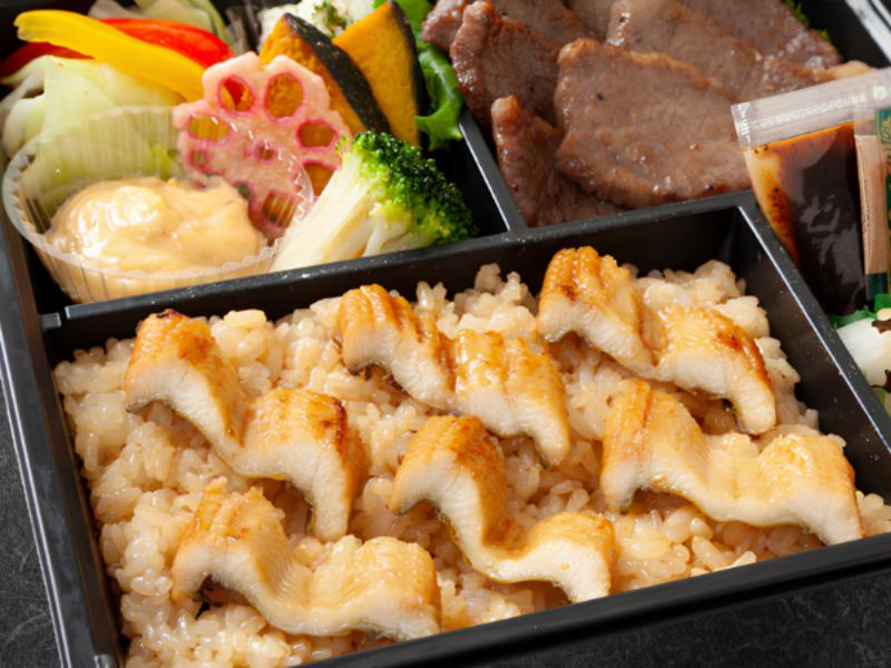 広島牛カルビ焼肉とあなごめし御膳