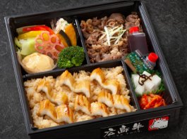 広島牛すき焼きとあなごめし御膳
