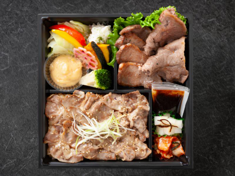広島牛三種豪華焼肉御膳
