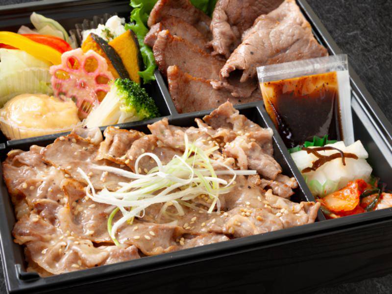 広島牛三種豪華焼肉御膳