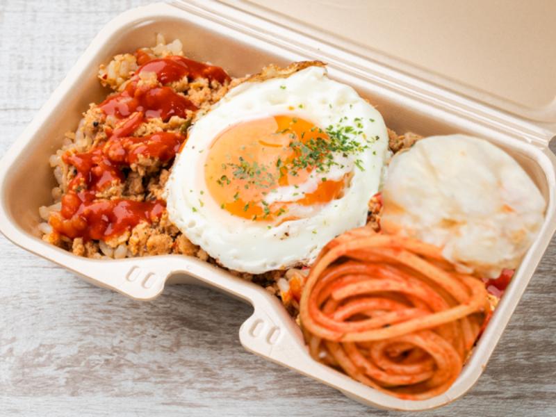 【軽食、モーニングにぴったり】酵素玄米ガパオライス