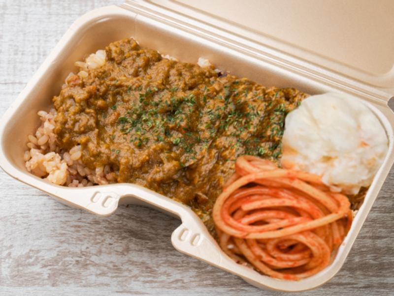 【軽食、モーニングにぴったり】軽食人気NO．1　酵素玄米キーマカレー