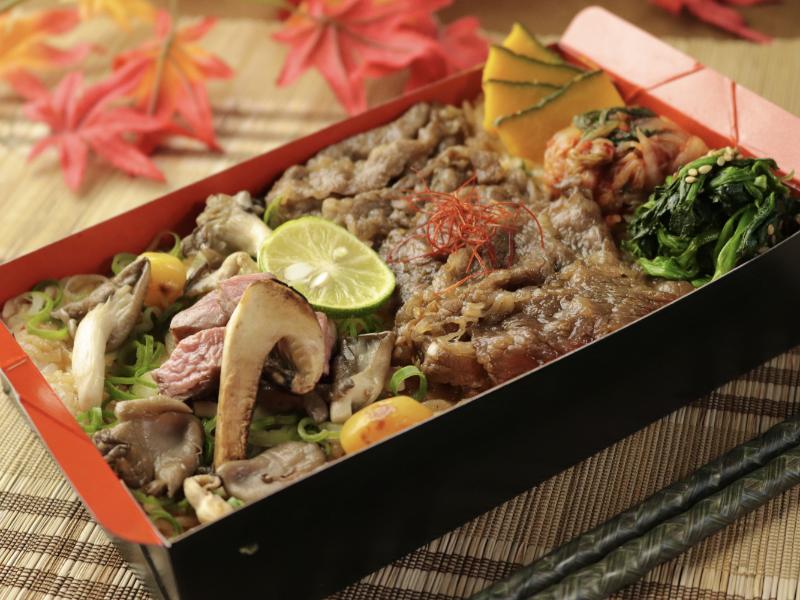 【期間限定】松茸肉飯と焼肉飯