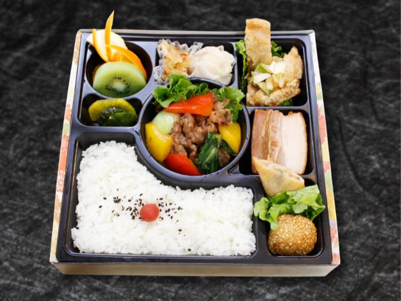 国産牛肉のオイスター炒め弁当