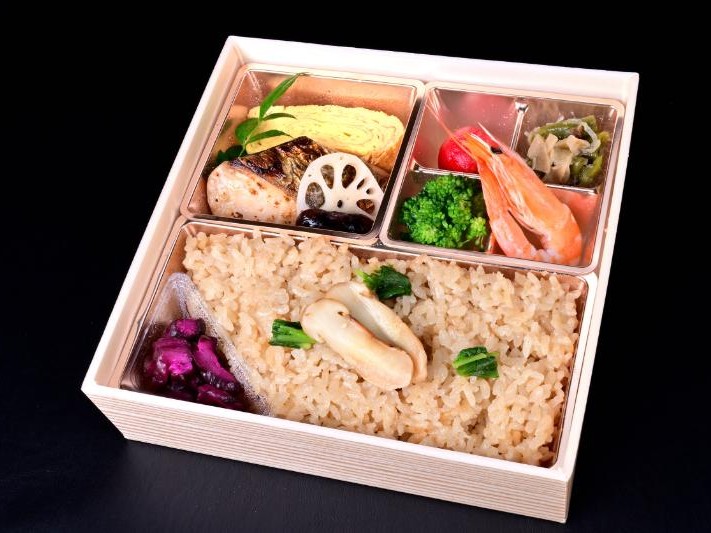 松茸ごはんと旬の焼魚御膳