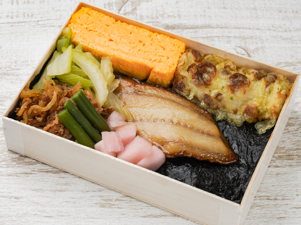海苔弁 銀鱈西京焼き