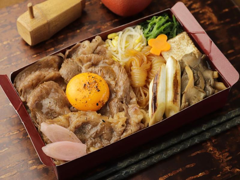 黒毛和牛焼きすき焼き重