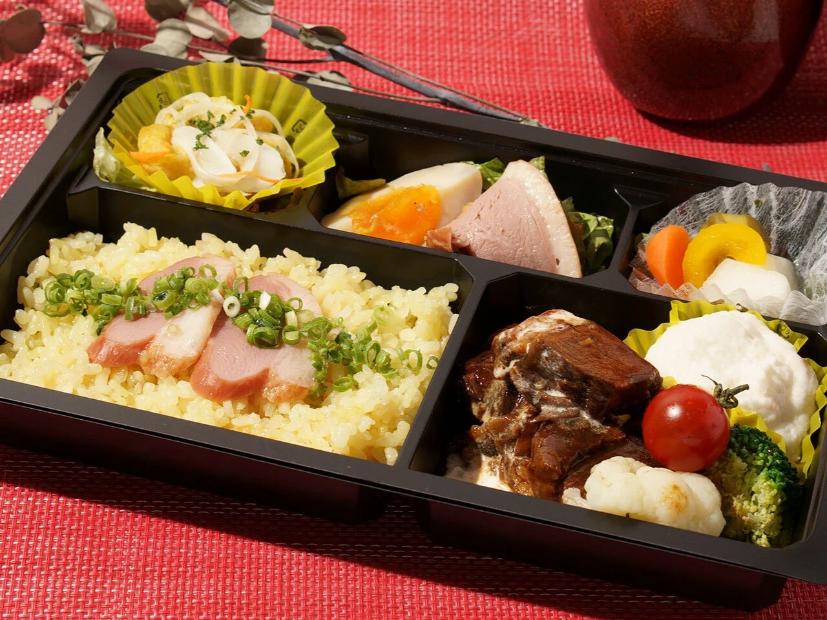 国産牛ビーフシチューとサフランライス御膳