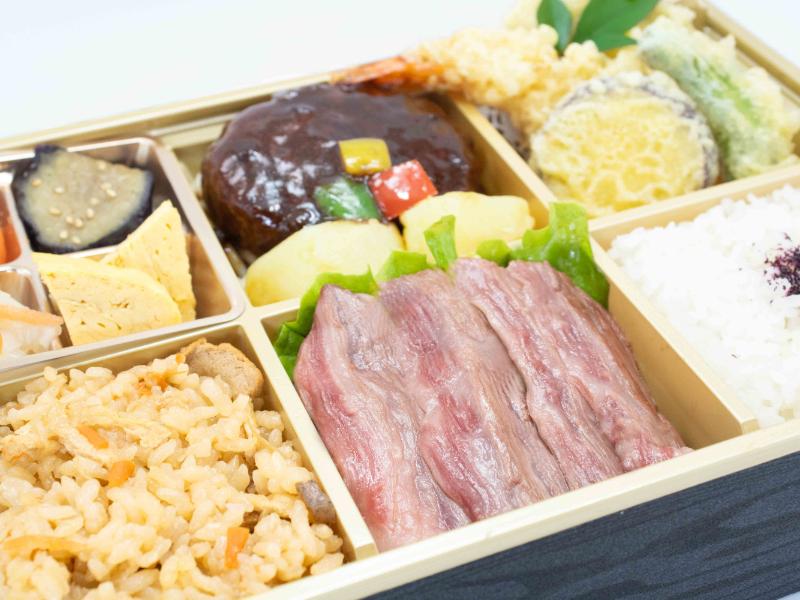 Ｎｏ．52 【お弁当デリ限定】熊本県産A5ステーキ洋風御膳「瑠雅」（りゅうが）