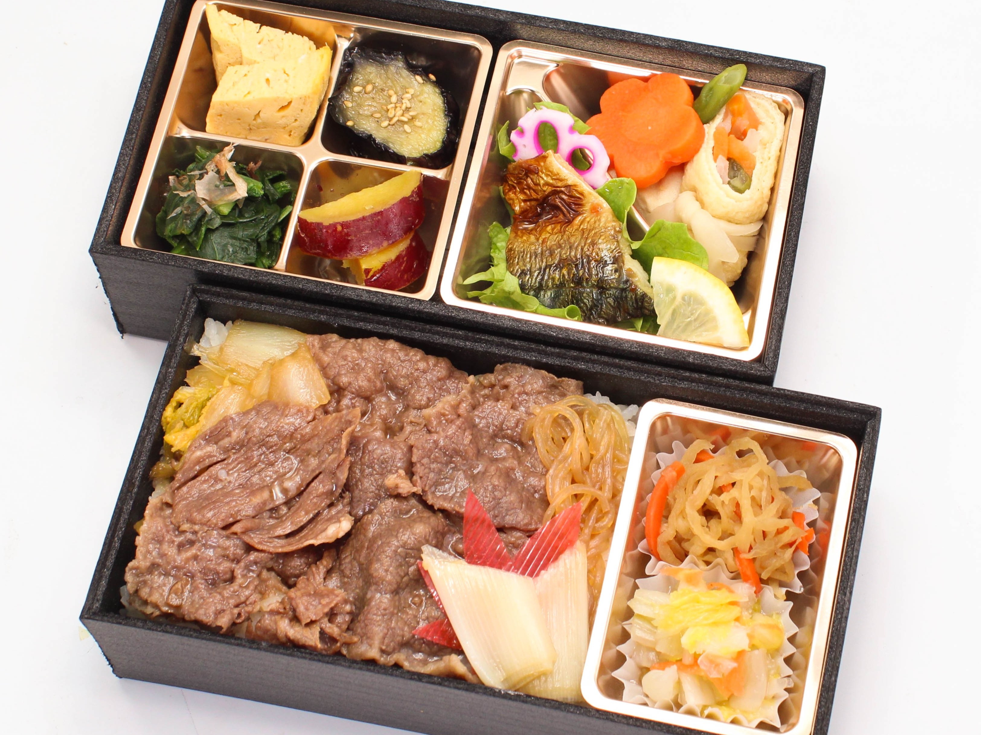 Ｎｏ．171 鹿児島産黒毛和牛のすき焼き二段重