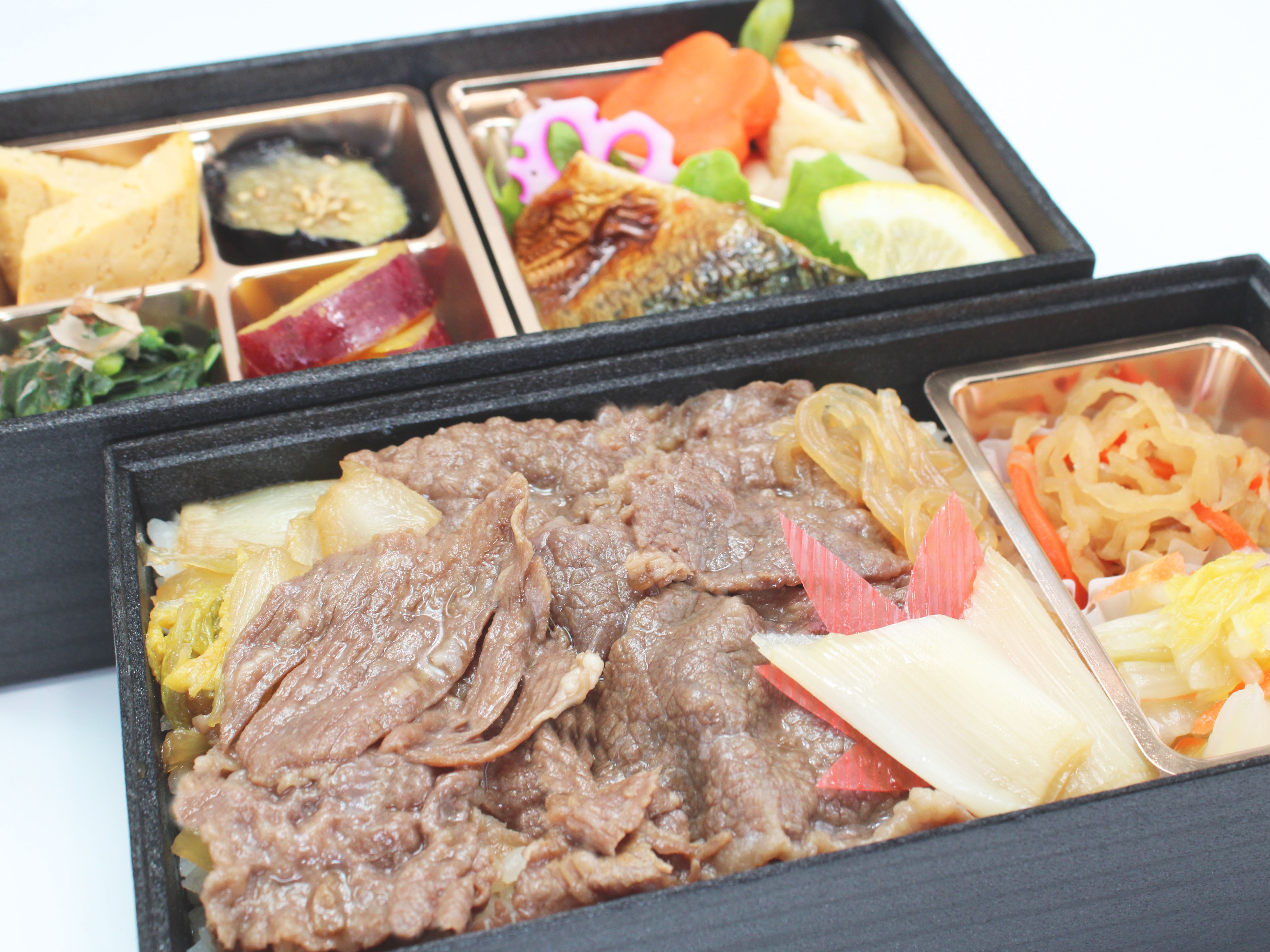 Ｎｏ．171 鹿児島産黒毛和牛のすき焼き二段重