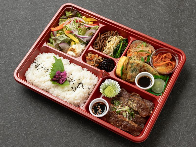 デラックス黒毛和牛A5モモロース＆タン塩弁当