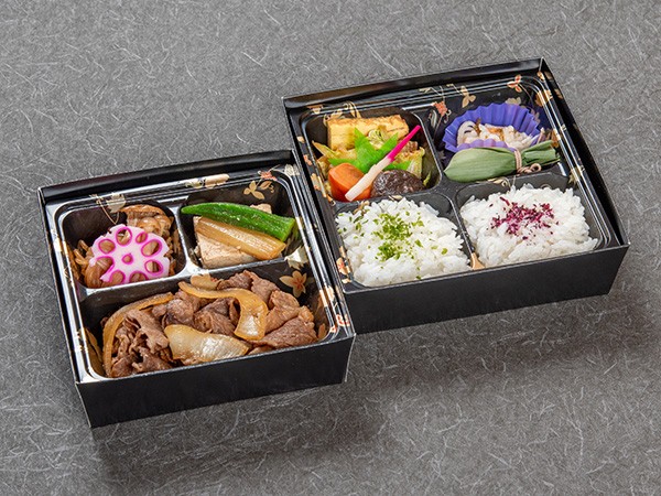 沖縄県産黒毛和牛すき焼き弁当