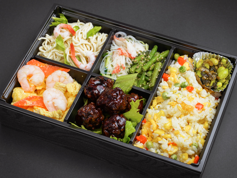 上海風肉団子＆豆腐干絲（カンス）御膳