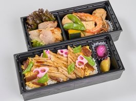 炙り煮穴子ちらしと鶏もも西京焼きの御弁当