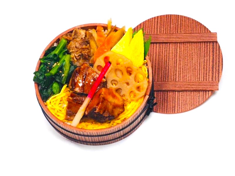 贅沢豚の角煮と釜めし