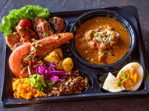 ゆうき堂DXチキンカレー弁当