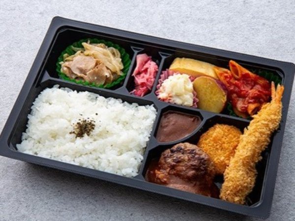 自家製ハンバーグ弁当