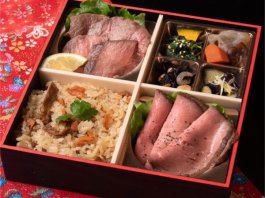 和牛ヒレ肉とローストビーフの炊き込み御膳