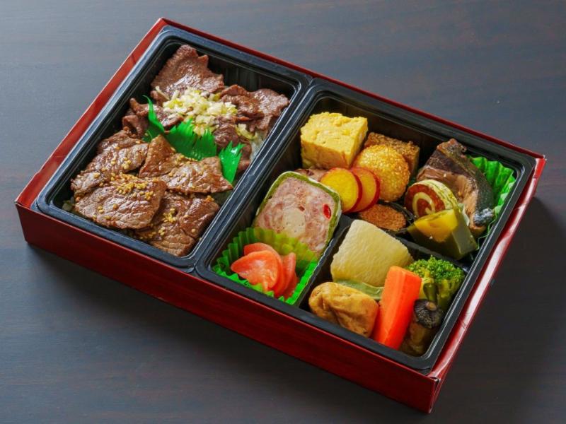 ステーキお肉堪能弁当