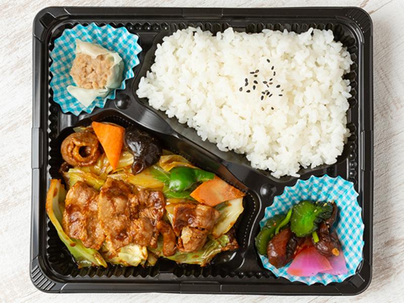 回鍋肉弁当