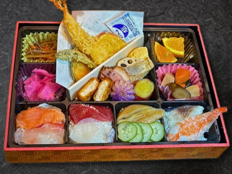 天ぷらちらし御膳　通