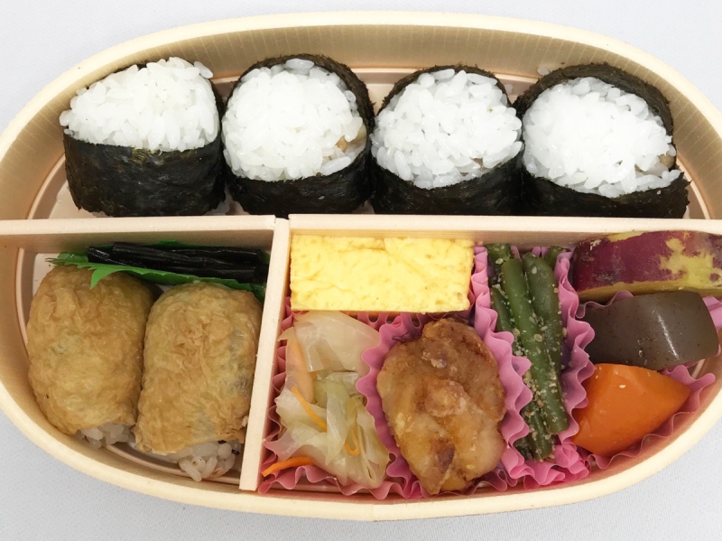 天むす・曲げわっぱ弁当