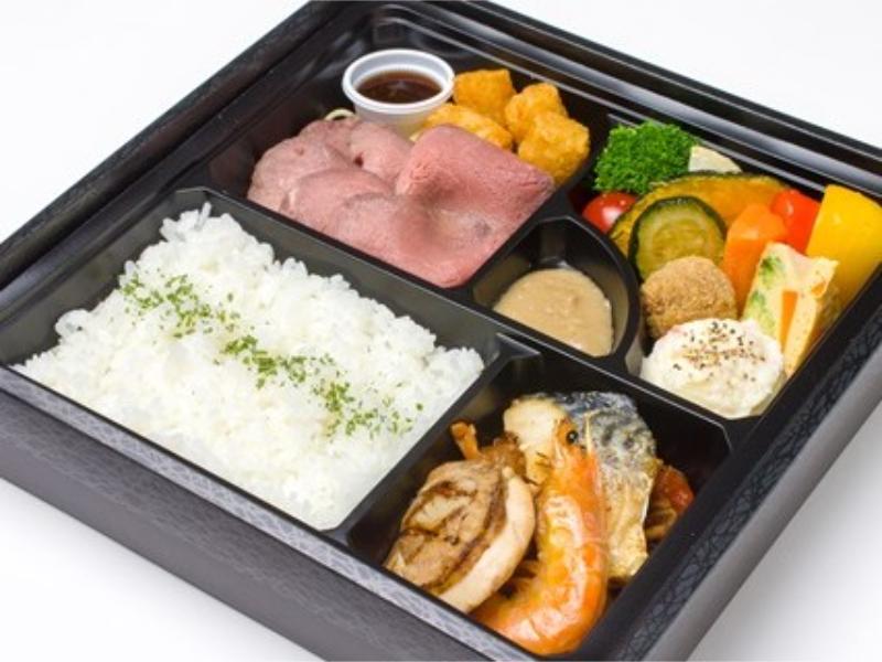 ローストビーフと海の幸のグリル＆ロースト弁当