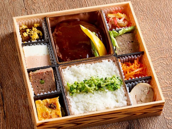 常陸牛入リハンバーグ弁当