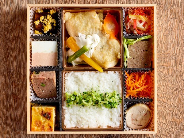 白身魚ムニエル弁当