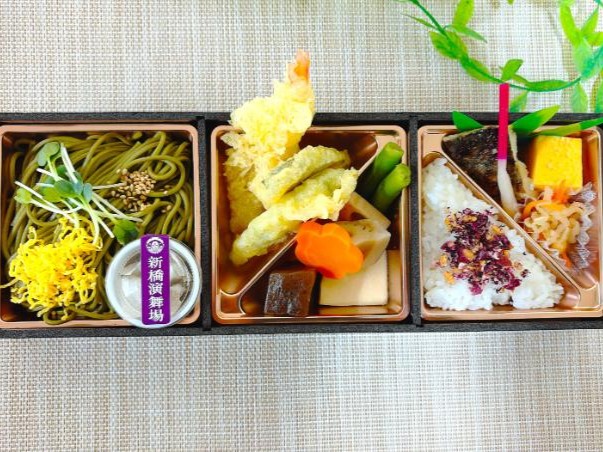 期間限定　演舞場　茶そば弁当【5月1日～9月30日】
