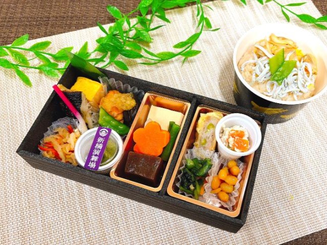 初夏限定　劇場幕の内～煮あさりと釜揚げシラスの茶飯膳～【5月1日～6月30日】