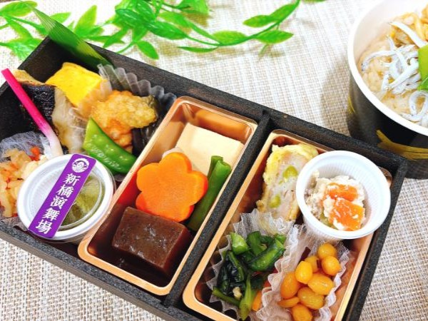 初夏限定　劇場幕の内～煮あさりと釜揚げシラスの茶飯膳～【5月1日～6月30日】