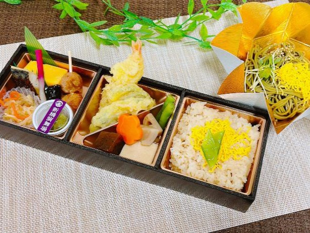 期間限定　演舞場 茶そば花車御膳【5月1日～9月30日】