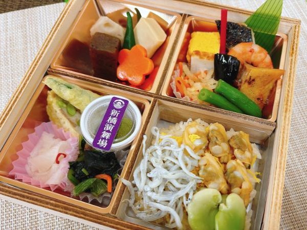 初夏限定　演舞場幕の内 三輪～煮あさりとシラスの出汁茶飯～【5月1日～6月30日】