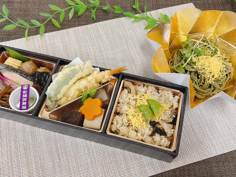 【5月～9月限定】演舞場　茶そば花車御膳