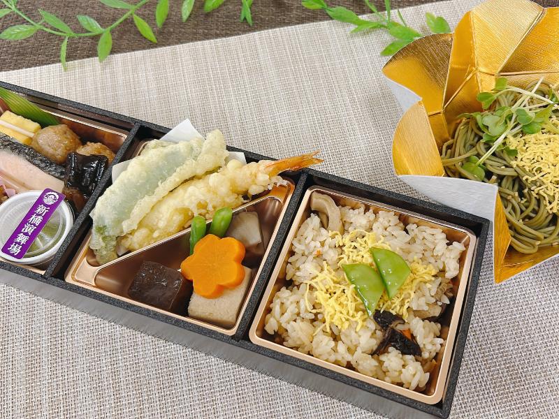 【5月～9月限定】演舞場　茶そば花車御膳