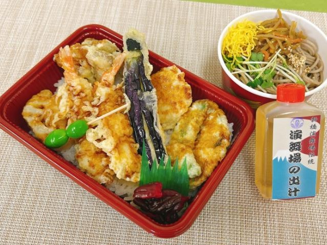 【10月～2月限定】演舞場の天重とちょいそば膳
