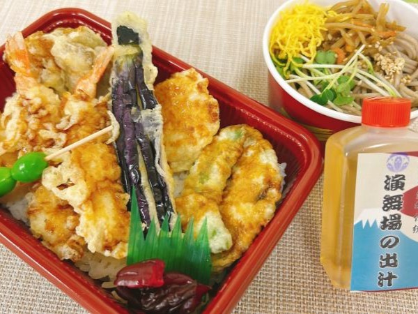 【10月～2月限定】演舞場の天重とちょいそば膳