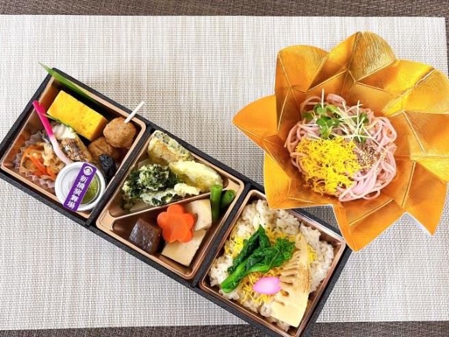 【3月～4月春季限定】演舞場　桜そば花車御膳