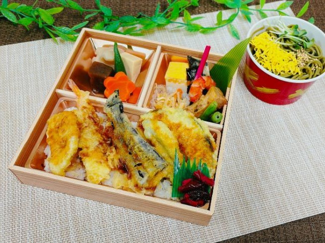 期間限定　新橋演舞場の天重御膳～ちょい茶そば～【5月1日～9月30日】