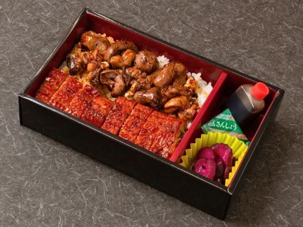 鰻と肝焼き弁当