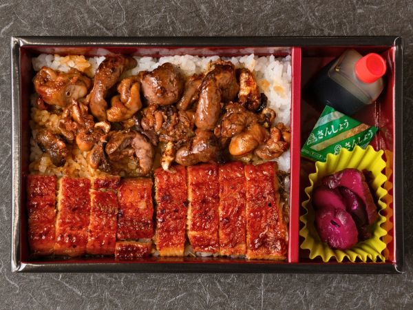 鰻と肝焼き弁当