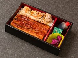 上鰻重と焼き鳥弁当