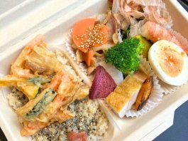 旬のお惣菜5品と特別栽培玄米ご飯