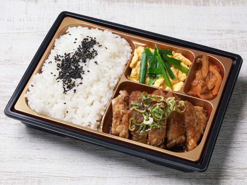 油淋鶏の中華弁当