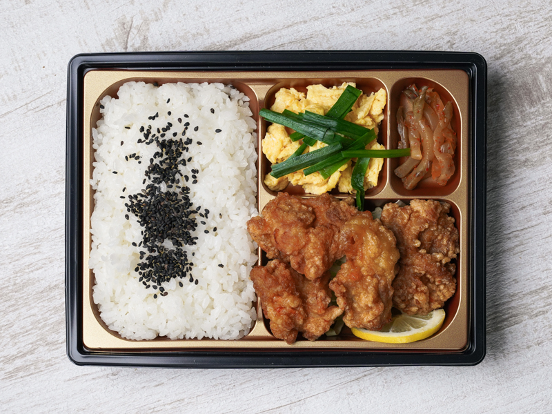 こだわり唐揚げの中華弁当